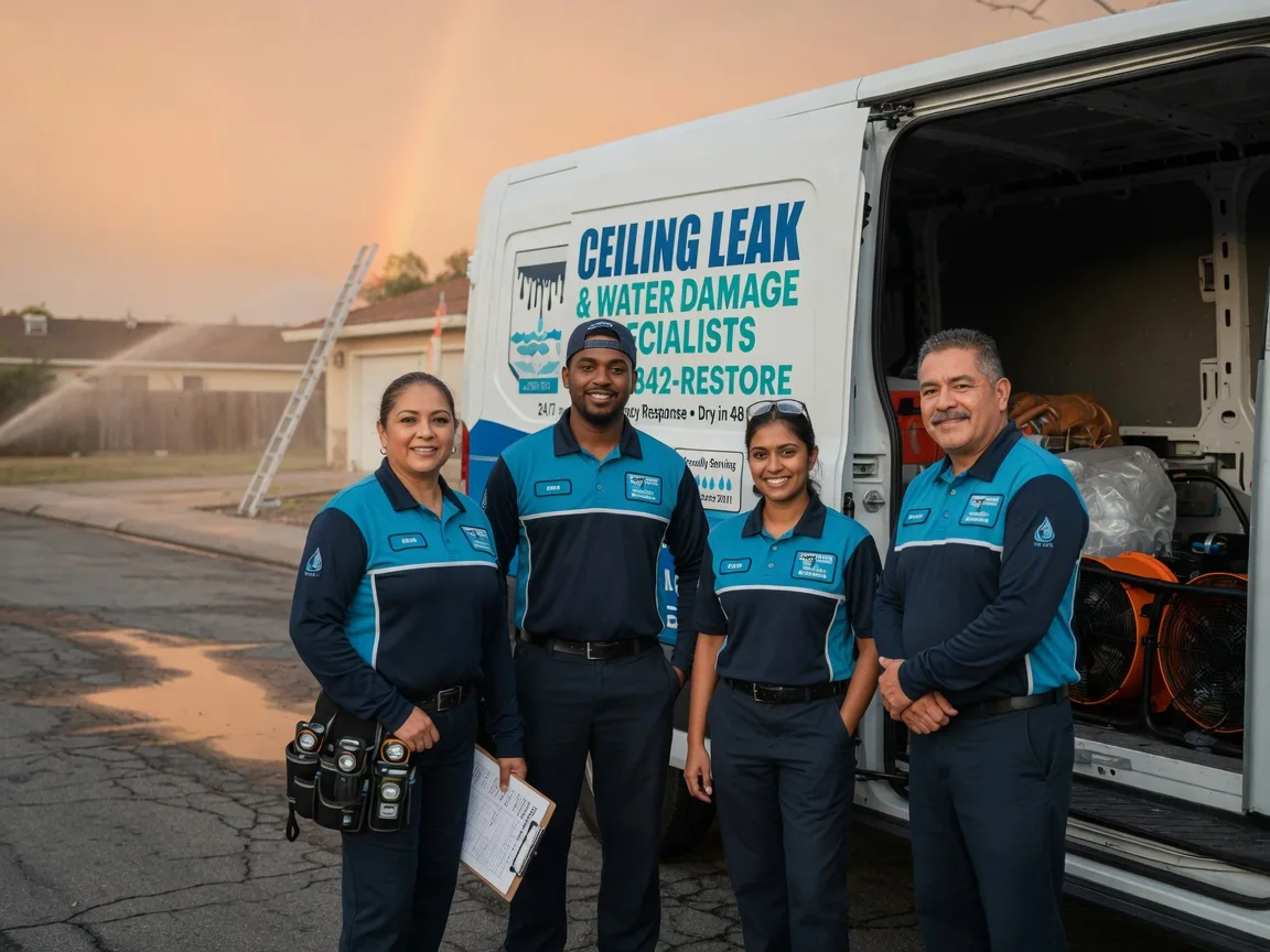 Ceiling Leak Cleanup company in Cannon Ball, ND